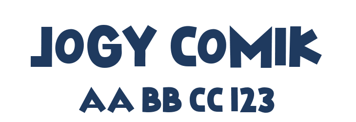 Jogy Comik Font Preview