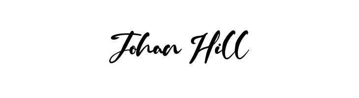 Johan Hill  Frei Schriftart Herunterladen