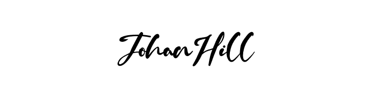 JohanHill  Frei Schriftart Herunterladen