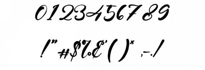 JohanHill Font OTHER CHARS