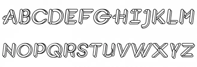 JohanVaaler BoldItalic 字体 大写