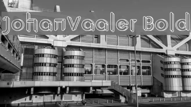 JohanVaaler Bold Font examples
