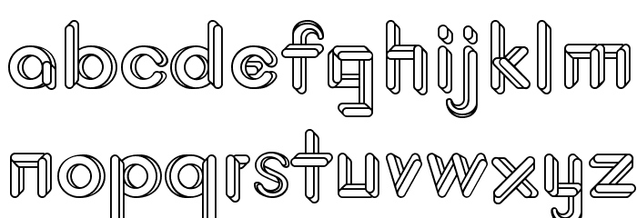 JohanVaaler Bold Font LOWERCASE