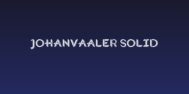 JohanVaaler Solid Social Header