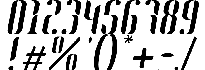 Johanna Italic Font OTHER CHARS