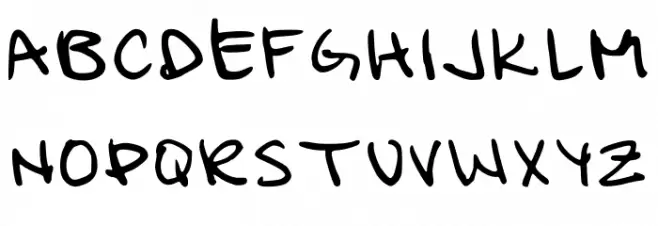 Johanna The Architect H Regular フォント 小文字