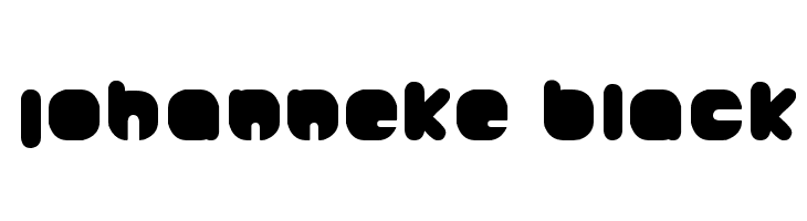 Johanneke Black Font