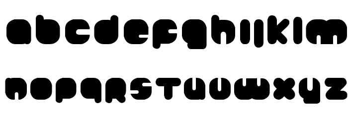 Johanneke Black Font LOWERCASE