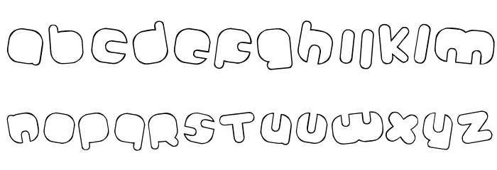 Johanneke Light Mixed Font LOWERCASE