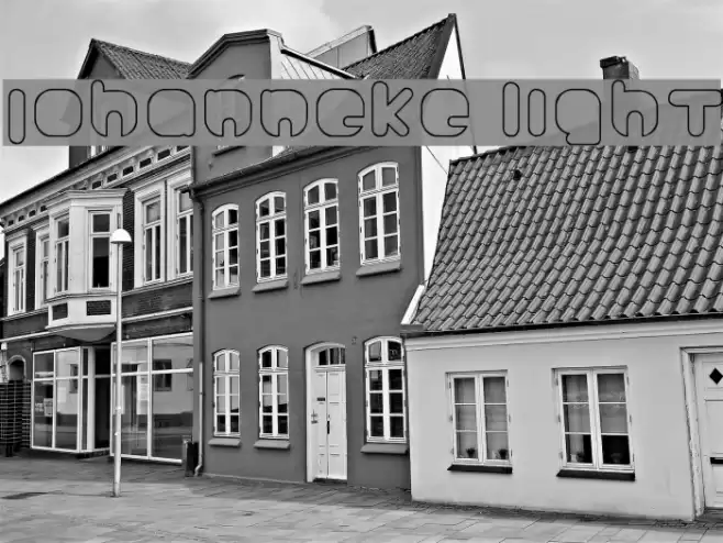 Johanneke Light Font examples
