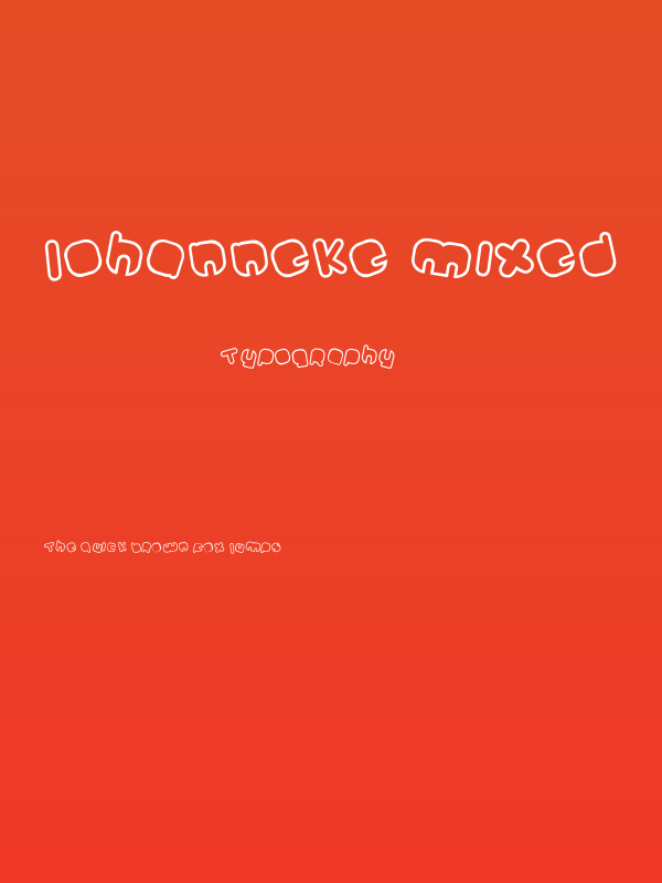 Johanneke Mixed Poster