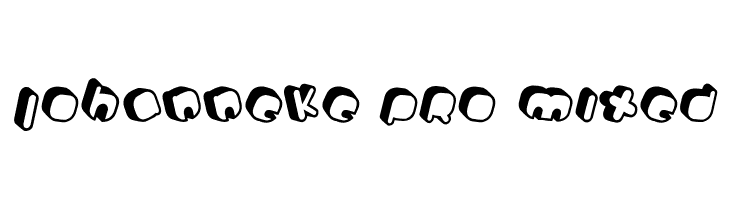 Johanneke Pro Mixed Font