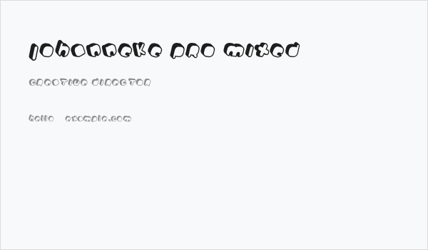 Johanneke Pro Mixed Business Card