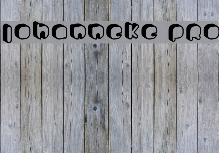 Johanneke Pro Font examples