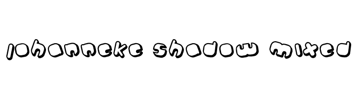 Johanneke Shadow Mixed  Free Fonts Download