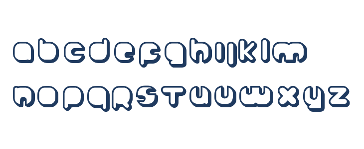 Johanneke Shadow Lowercase