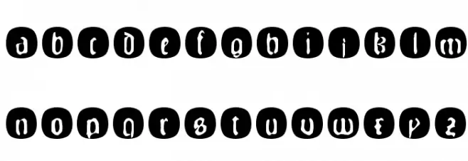 JohannesGLastTraces 字体 小写