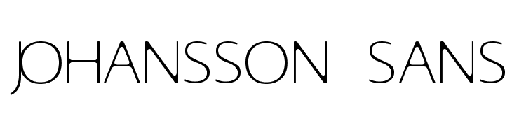 Johansson Sans  Frei Schriftart Herunterladen