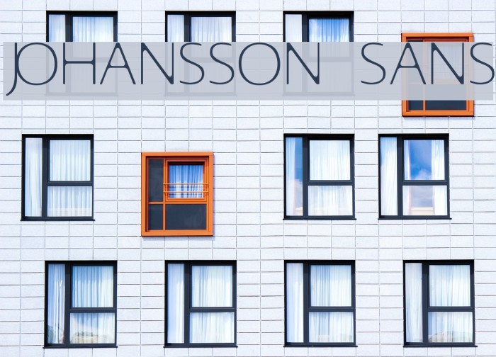 Johansson Sans Font examples
