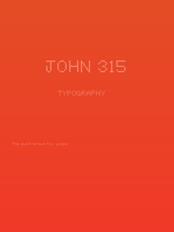 John 315 Poster