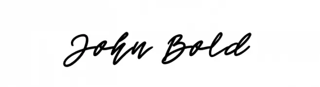 John Bold  Fuentes Gratis Descargar