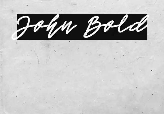 John Bold Шрифта examples