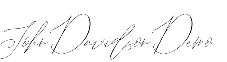 John Davidson Demo Fonte