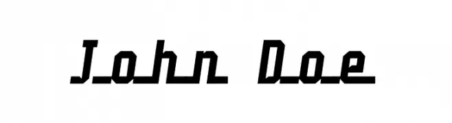 John Doe  Free Fonts Download