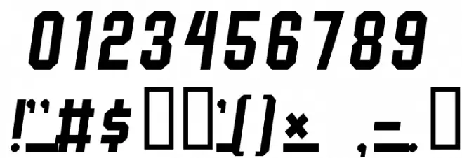 John Doe Font OTHER CHARS