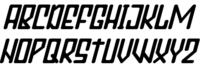 John Mike Demo Italic Font LOWERCASE