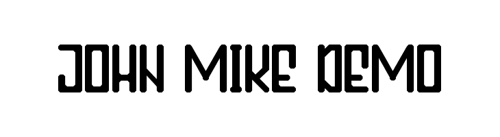 John Mike Demo  免费字体下载