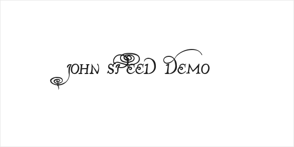John Speed Demo Logo