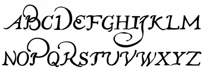 John Speed Demo Schriftart Kleinbuchstaben