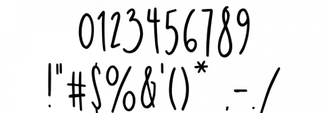 John Wick Font OTHER CHARS