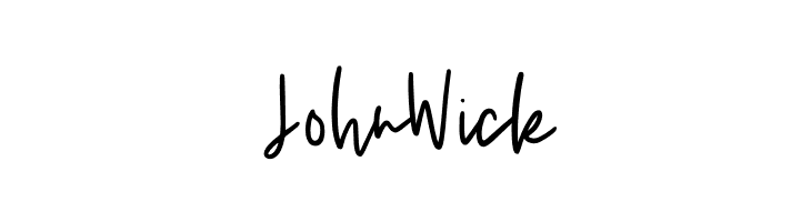 John Wick  Frei Schriftart Herunterladen