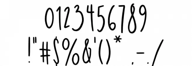 John Wick Font OTHER CHARS