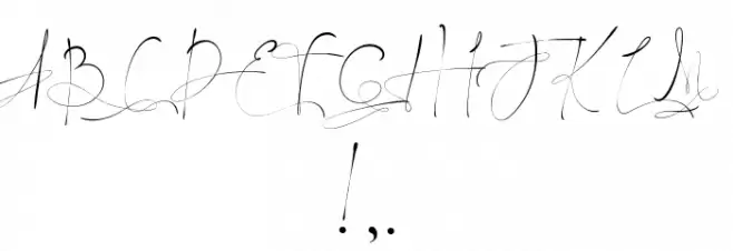 JohnAsttern - Demo Font OTHER CHARS