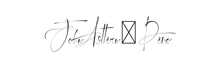 JohnAsttern - Demo  Frei Schriftart Herunterladen