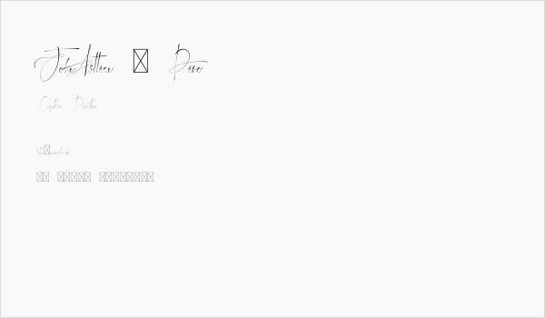 JohnAsttern - Demo Business Card