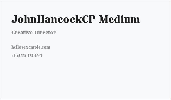 JohnHancockCP Medium Business Card