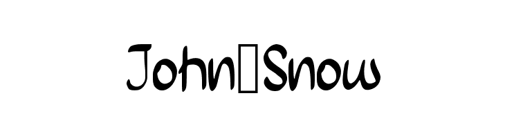 John_Snow  Frei Schriftart Herunterladen