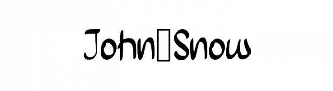 John_Snow  Fuentes Gratis Descargar