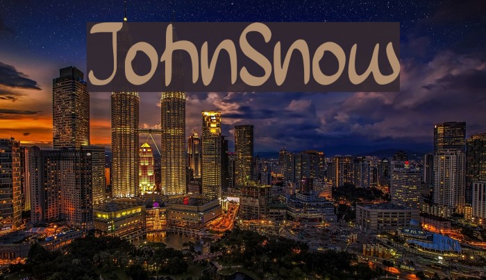 John_Snow Font examples