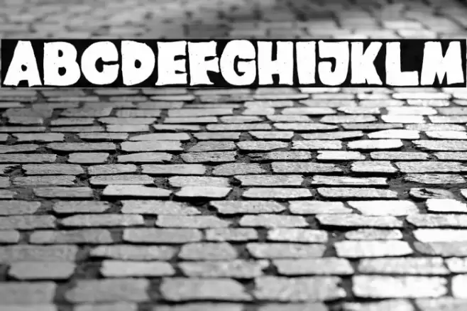 Johnie Blackerson Font examples