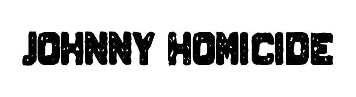 Johnny Homicide Font