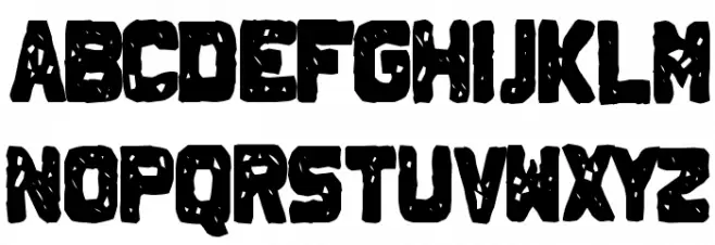 Johnny Homicide Font Litere mari