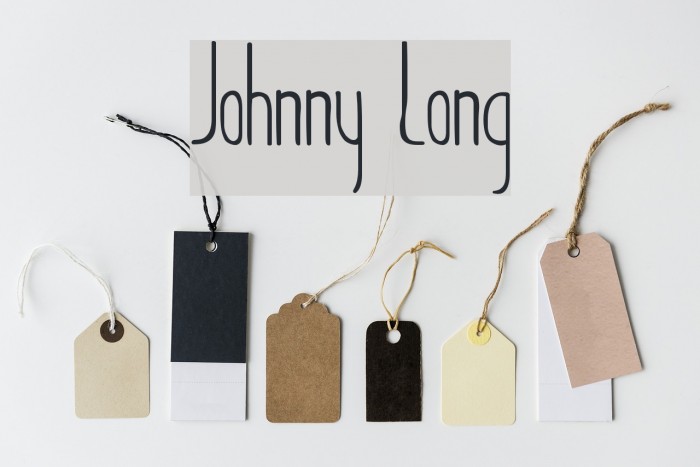 Johnny Long Font examples
