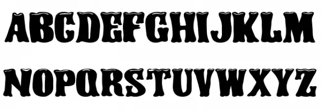 Johnny The Kid 字体 大写