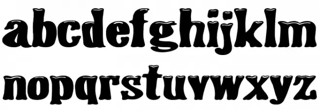 Johnny The Kid 字体 小写