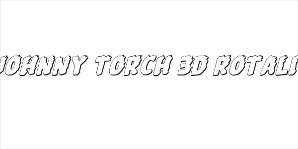 Johnny Torch 3D Rotalic Logo